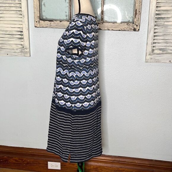 Tommy Bahama Women's Shift Dress Cotton Scalloped Print Multicolor Size Large - Picture 5 of 13